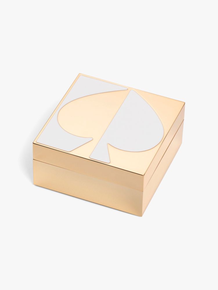 Spade Street Keepsake Box, Parchment, ProductTile