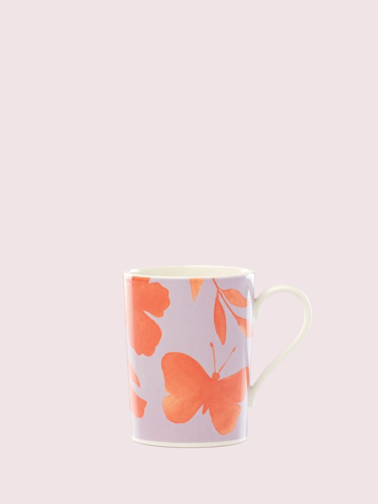 Petal Lane Mug, Parchment, Product