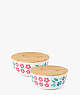 Floral Field 2-piece Round Food Storage Container Set, No Color, ProductTile