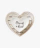 A Charmed Life 3-piece Heart Catch All Dish Set, Parchment, ProductTile