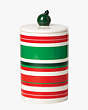 Merry & Bright Cookie Jar, Red/Green Multi, Product
