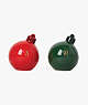 Merry & Bright Salt & Pepper Ornament, Red/ Green Multi, ProductTile