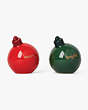 Merry & Bright Salt & Pepper Ornament, Red/ Green Multi, Product