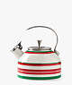 Merry & Bright Kettle, Red/ Green Multi, ProductTile