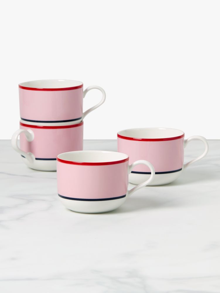 Kate Spade Make It Pop 4-piece Mug Set. 1