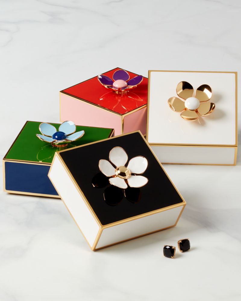 Kate Spade Make It Pop Floral Jewelry Box. 3