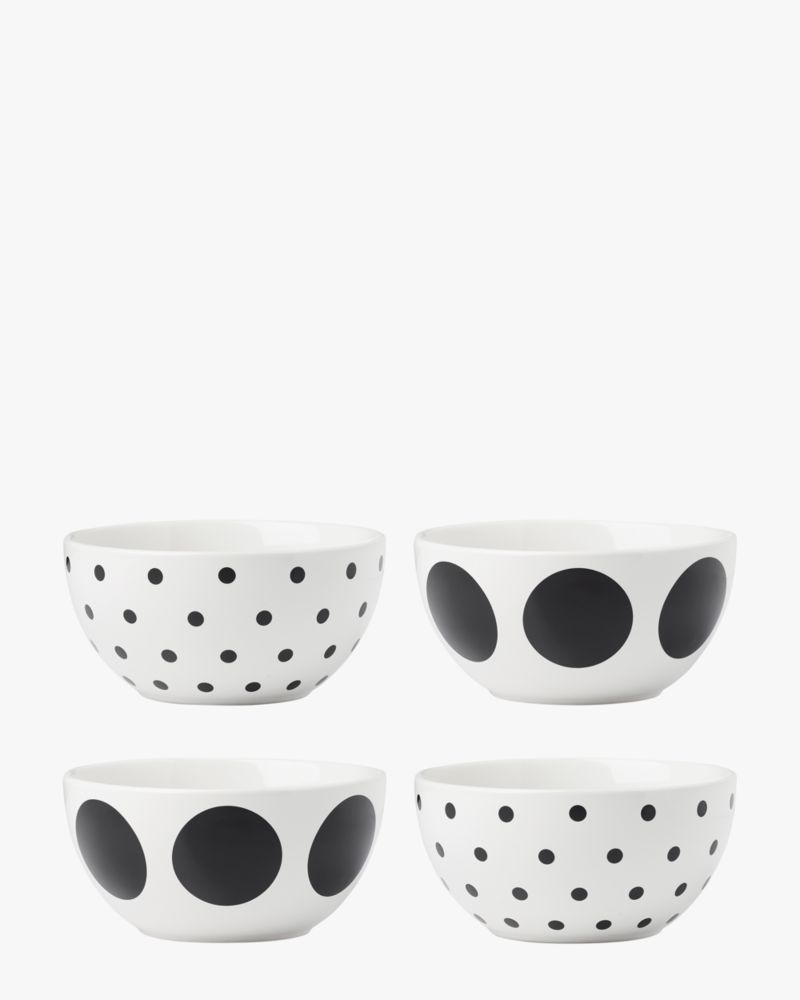 Kate Spade On The Dot 4-piece All Purpose Bowl Set. 2