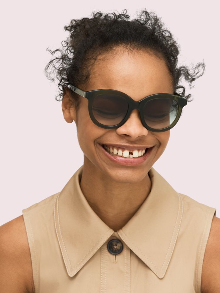 Lillian Sunglasses, Deep Jade, Product