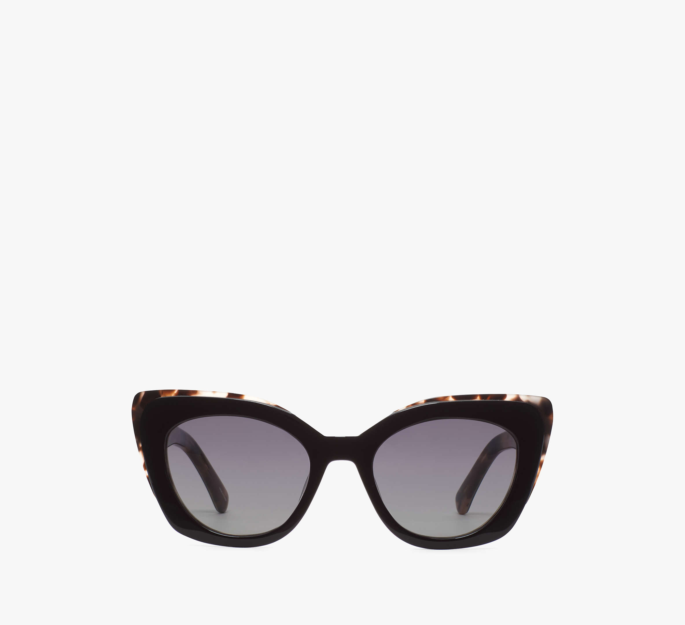 Shop Kate Spade Marigold Sunglasses In Black