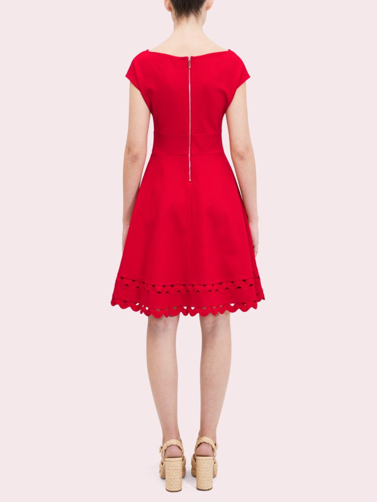 kate spade red lace dress