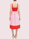 colorblock poplin dress, , s7productThumbnail