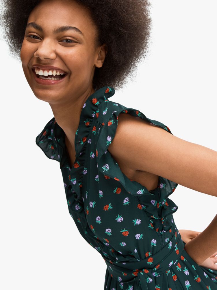 Blackberry Ruffle Wrap Dress | Kate Spade Surprise