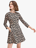 forest feline jacquard dress, , s7productThumbnail