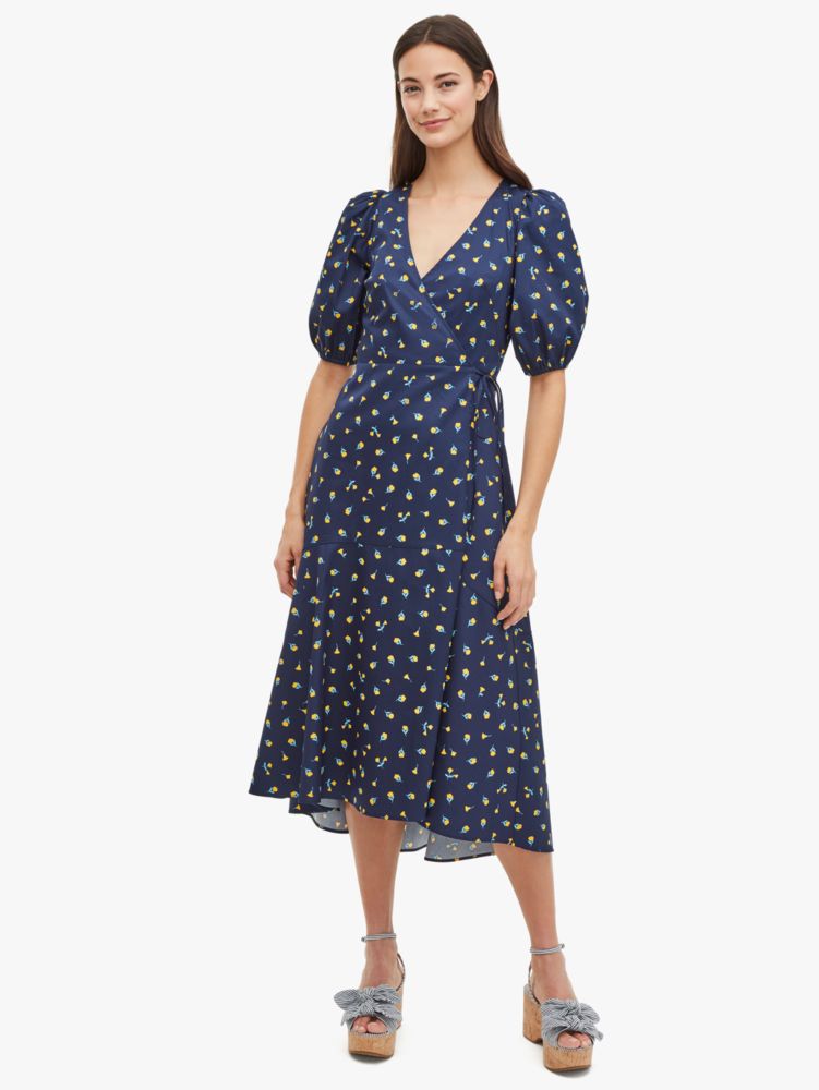 Dainty Bloom Wrap Dress Kate Spade UK