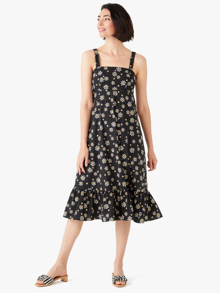 Daisy Dots Al Fresco Midi Dress | Kate Spade UK