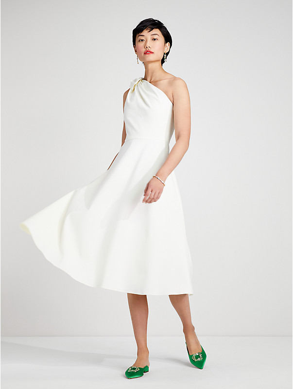 twill one-shoulder dress, , rr_large