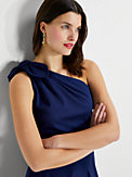 twill one-shoulder dress, , s7productThumbnail