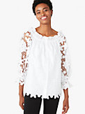 broderie anglaise gathered top, , s7productThumbnail