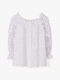 broderie anglaise gathered top, , s7productThumbnail