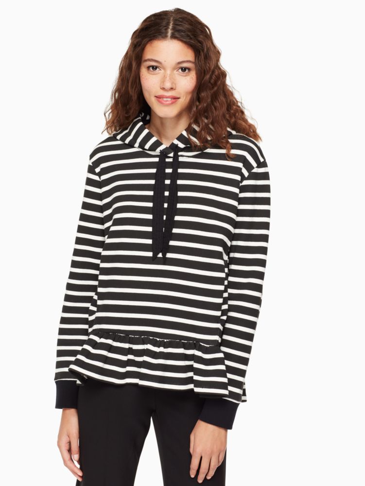 kate spade ruffle pullover hoodie