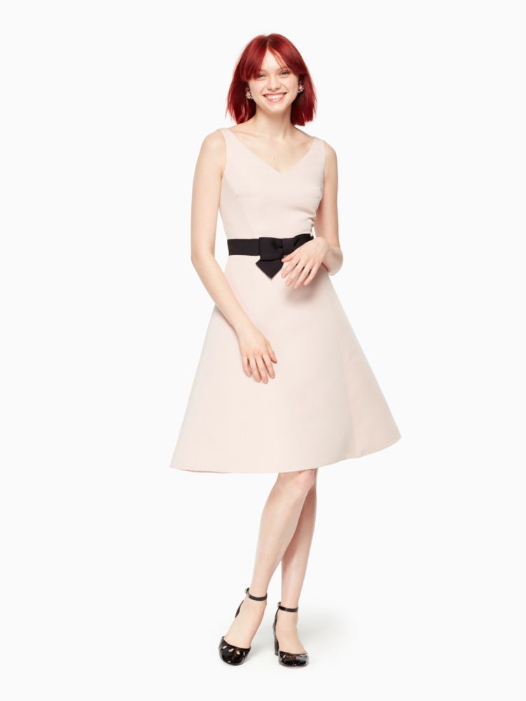 kate spade bow fit and flare dress