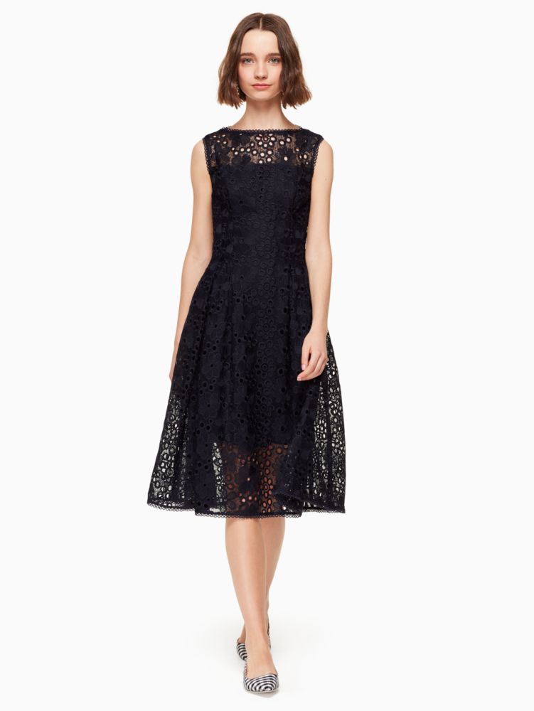 Lace Fit And Flare Dress | Kate Spade New York