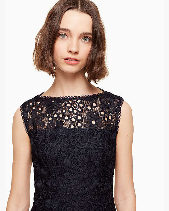 Lace Fit And Flare Dress | Kate Spade New York