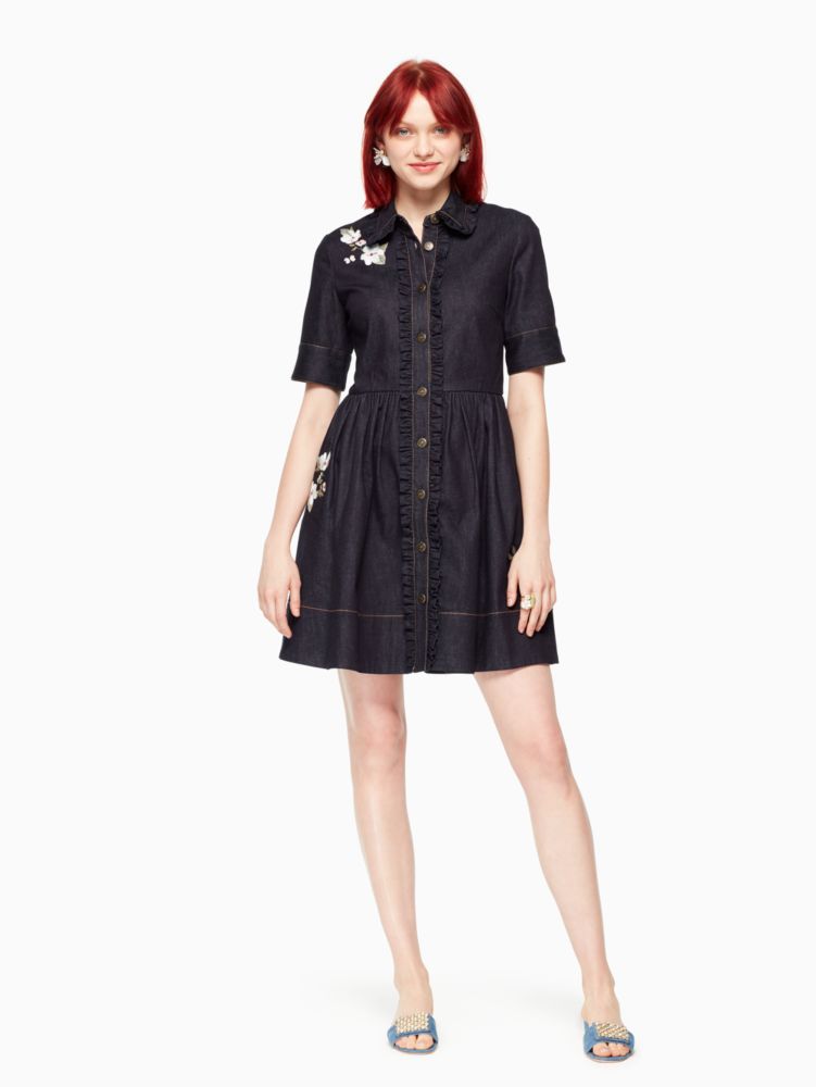 kate spade denim dress