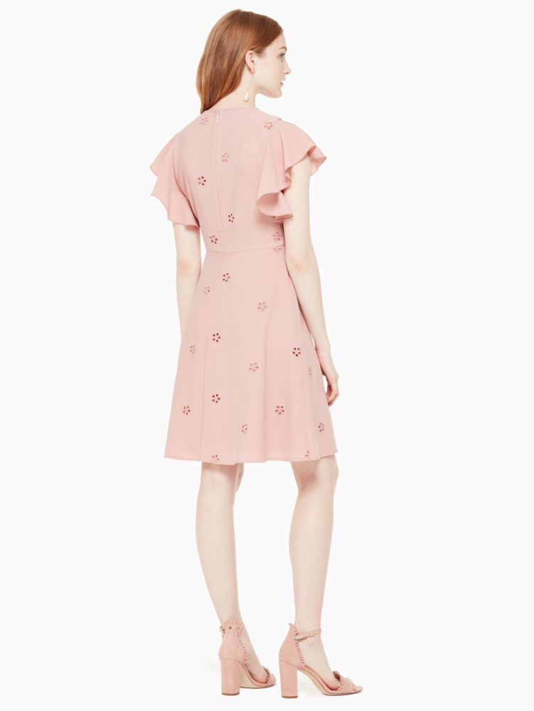 高知インター店 ケイト スペード Kate Spade Cutout Crepe Dress カットアウト クレープ ドレス ワンピース ピンク Njmu9085 レディース 送料無料 在庫一掃最安挑戦