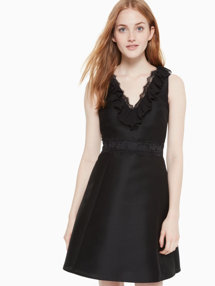 kate spade black lace dress