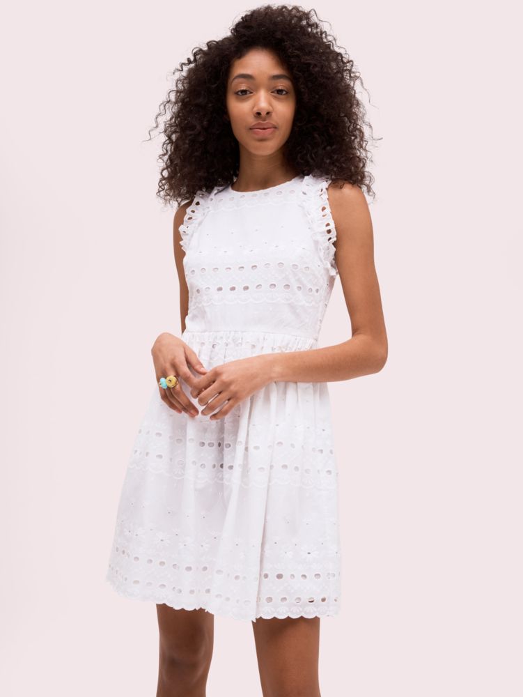 kate spade white dress