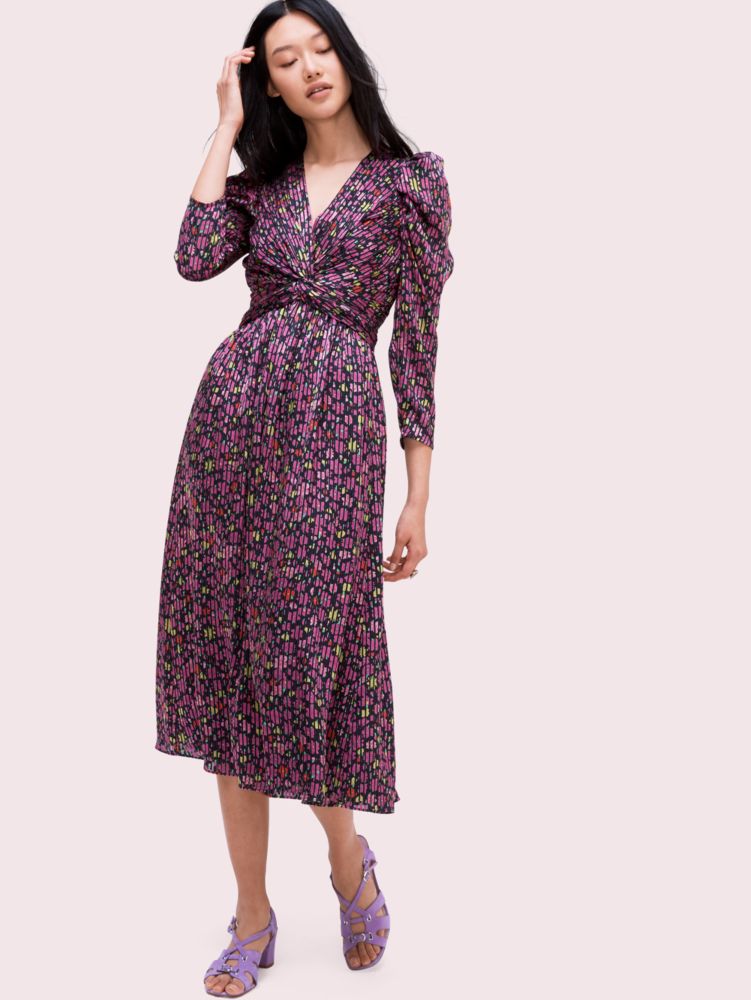 kate spade floral midi dress