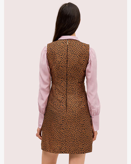 Flora Leopard Jacquard Dress | Kate Spade Surprise