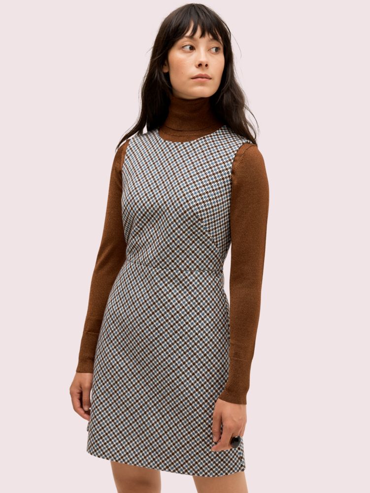 houndstooth dress