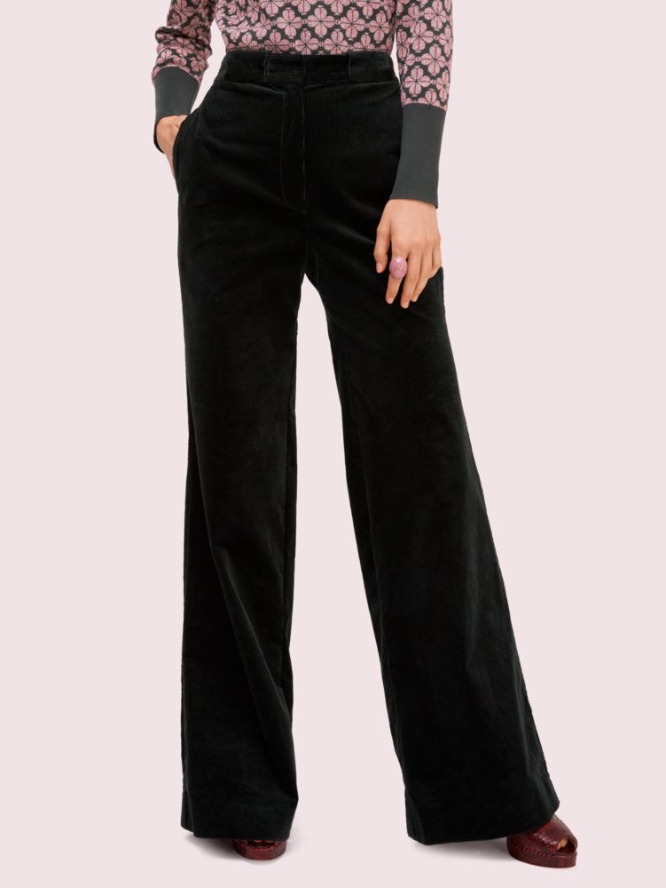 cord flare trousers