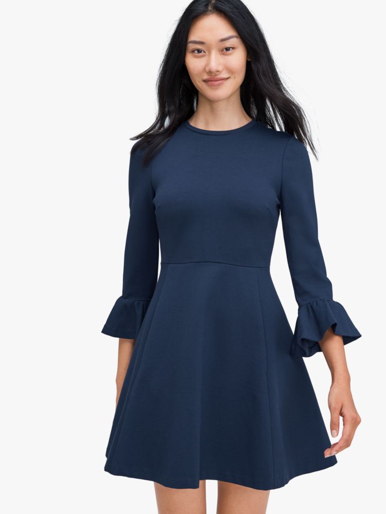 Bell Sleeve Ponte Dress | Kate Spade New York