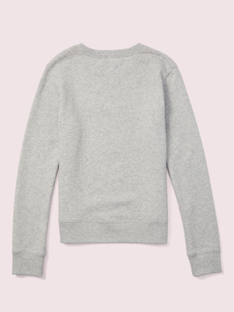 Kate Spade New York X Minnie Mouse Sweatshirt, BLACK/OFF-WHITE, Product