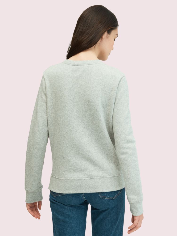 Kate Spade New York X Minnie Mouse Sweatshirt, BLACK/OFF-WHITE, Product