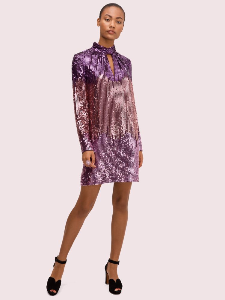 sequin ombre dress