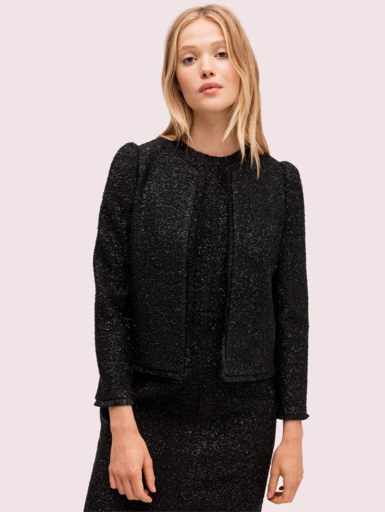 Tinsel Tweed Jacket Kate Spade UK