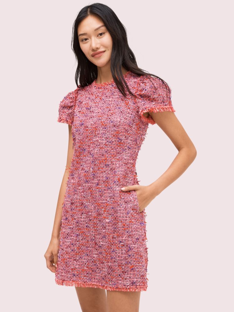 Flutter Sleeve Tweed Dress | Kate Spade New York