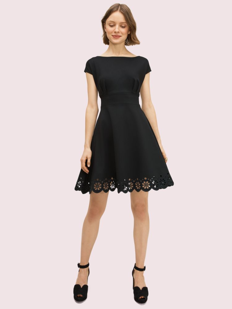 kate spade black and white dress