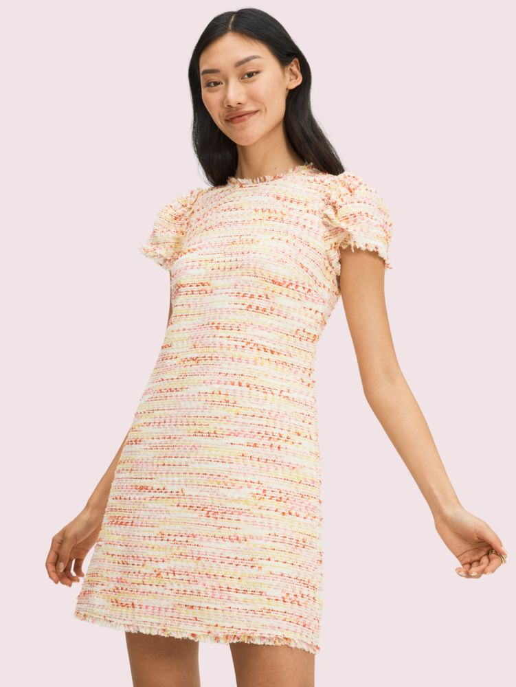 Multi tweed shift dress Kate Spade New York