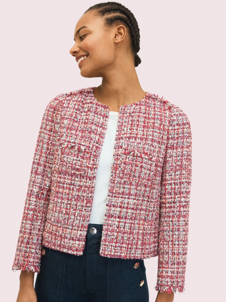 Textured Tweed Jacket | Kate Spade New York