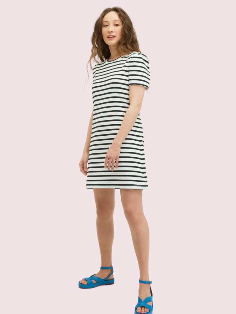 kate spade black and white striped dress