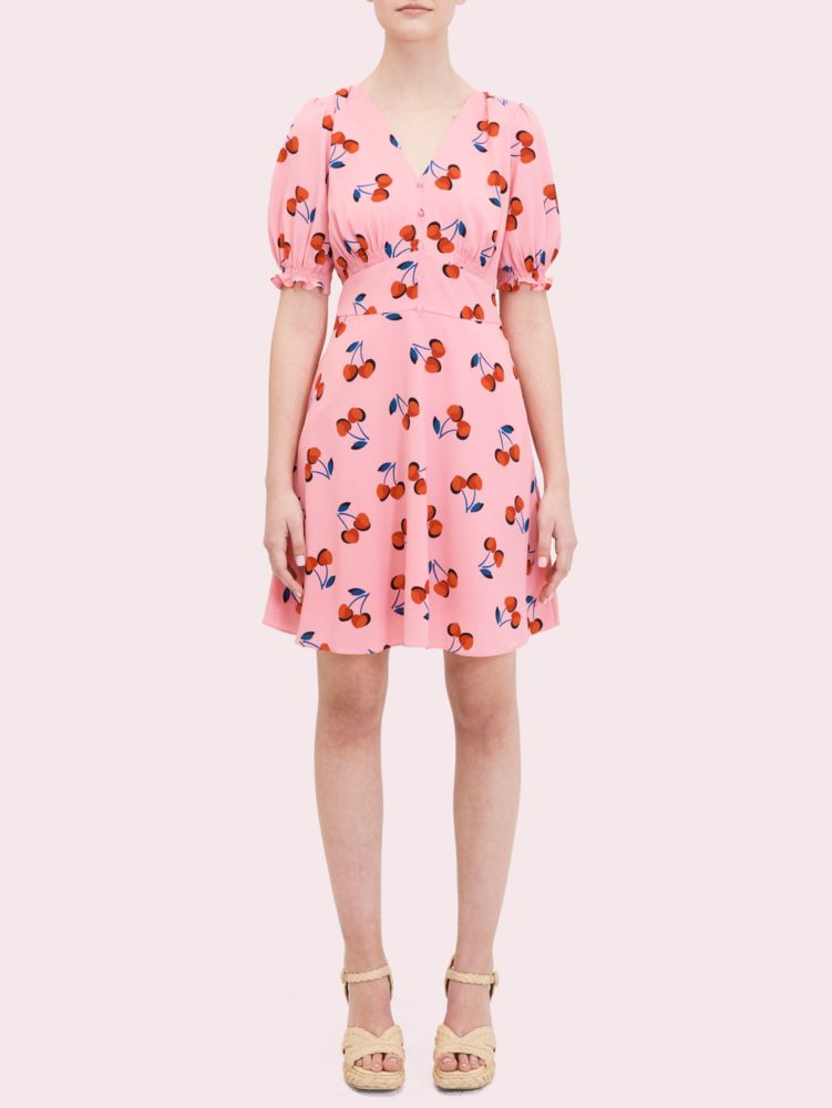 Women's rosy carnation cherry toss dress | Kate Spade New York Belgium