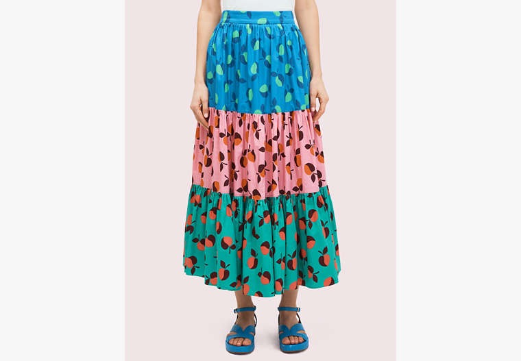 Colorblock Apple Skirt, Multi, Product image number 0