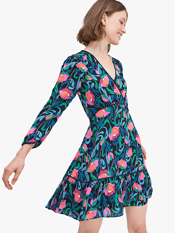 floral swirl dress, , rr_large