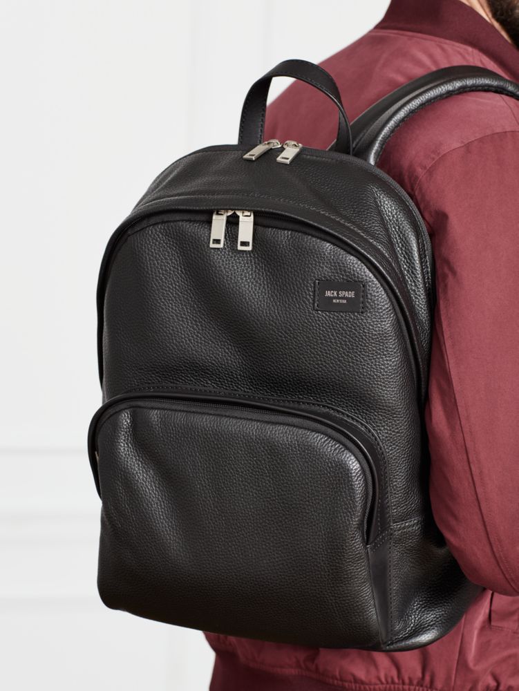 jack spade backpack leather