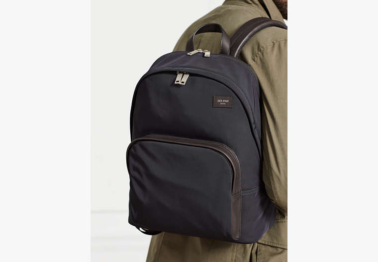 Jack Spade Nylon Twill Backpack, Navy, Product